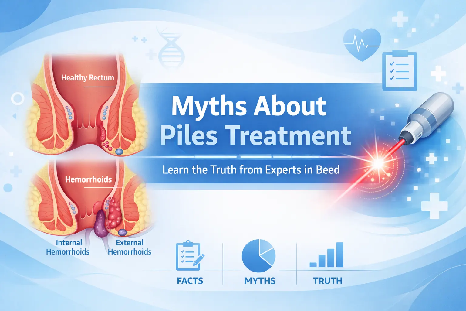 Myths About Piles Treatment | Best Piles Hospital in Beed